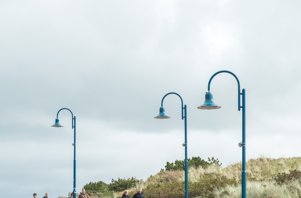 Lightronics GAM armaturen op een straat in Texel