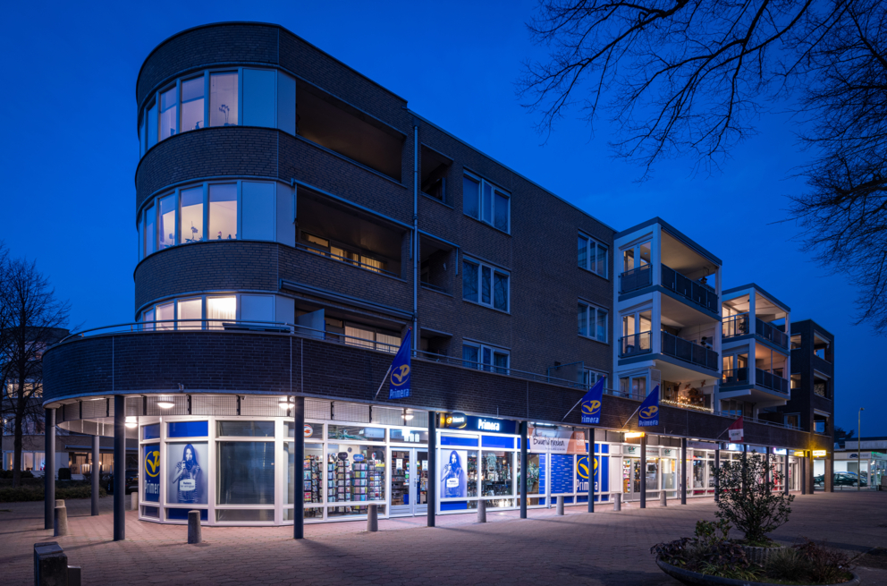 Lightronics DOTT en RINK armaturen in een appartementencomplex van Bernstein in Eerbeek