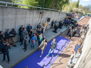 Lightronics opening tunnel in Weesp